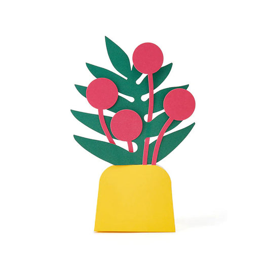 Flower Vase Card by Cut&Make