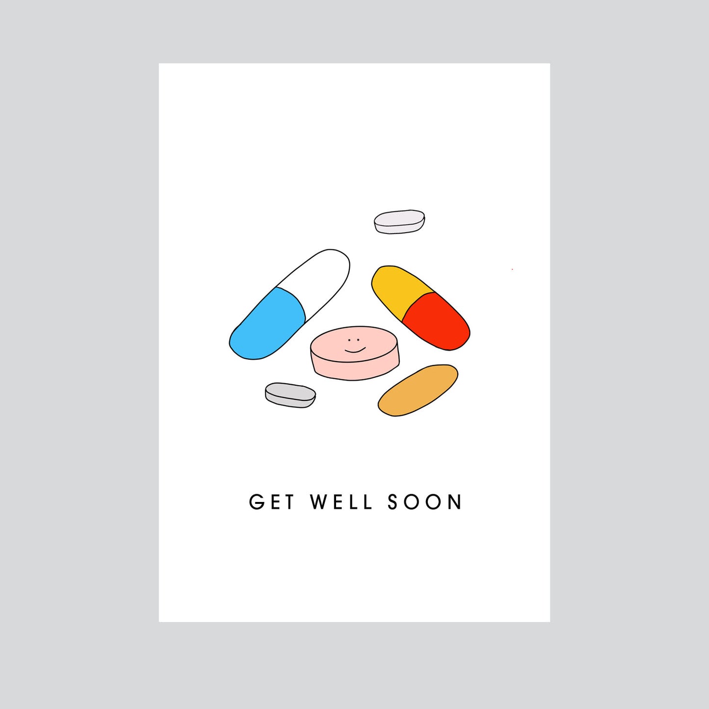 Get Well Soon Mini Card