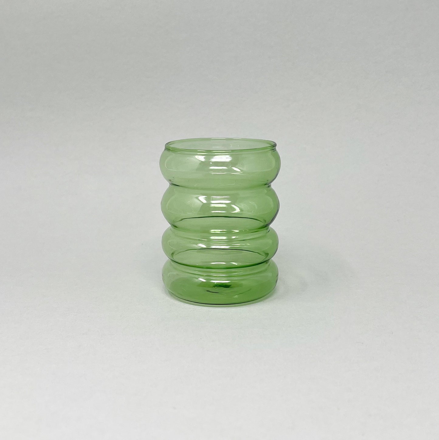 Glass Tumbler - Green