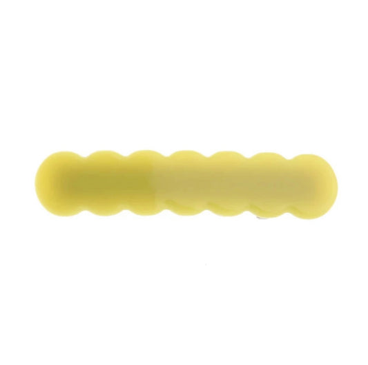 Worm Shape Clip - Yellow